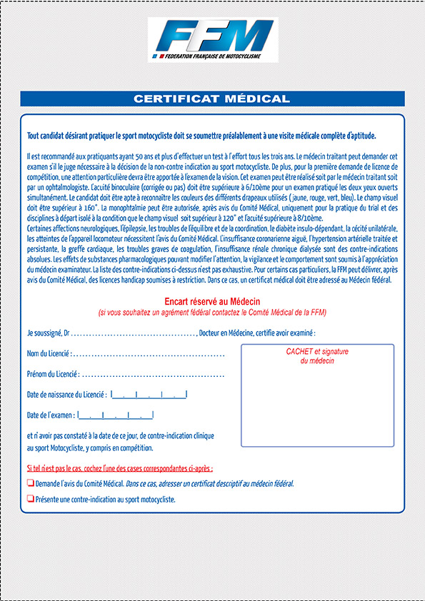 Certificat Medical_2019